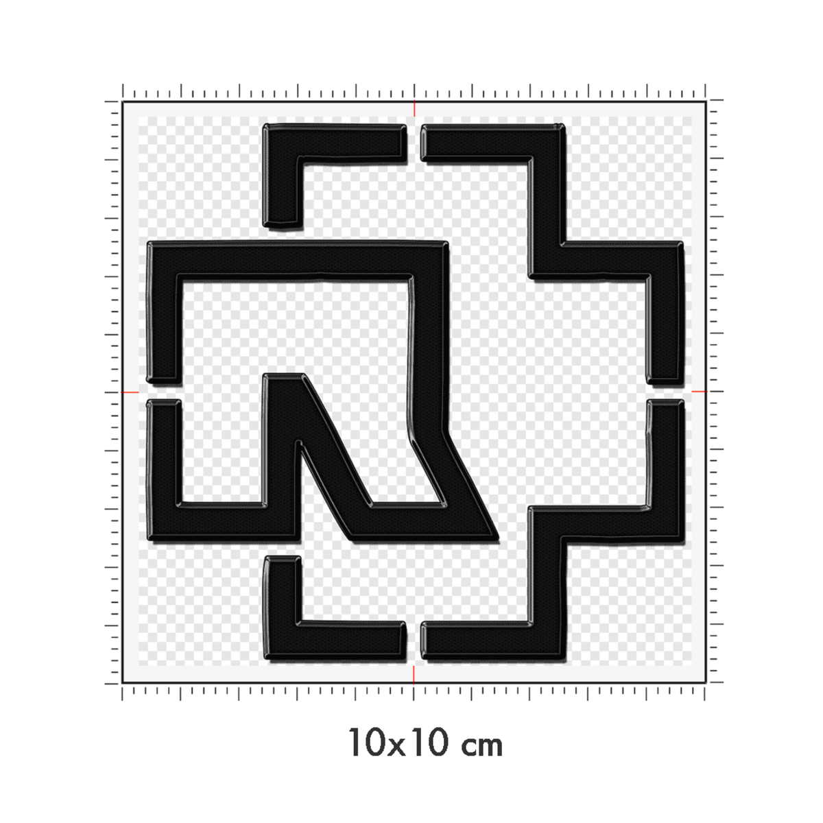 10 x 10 cm