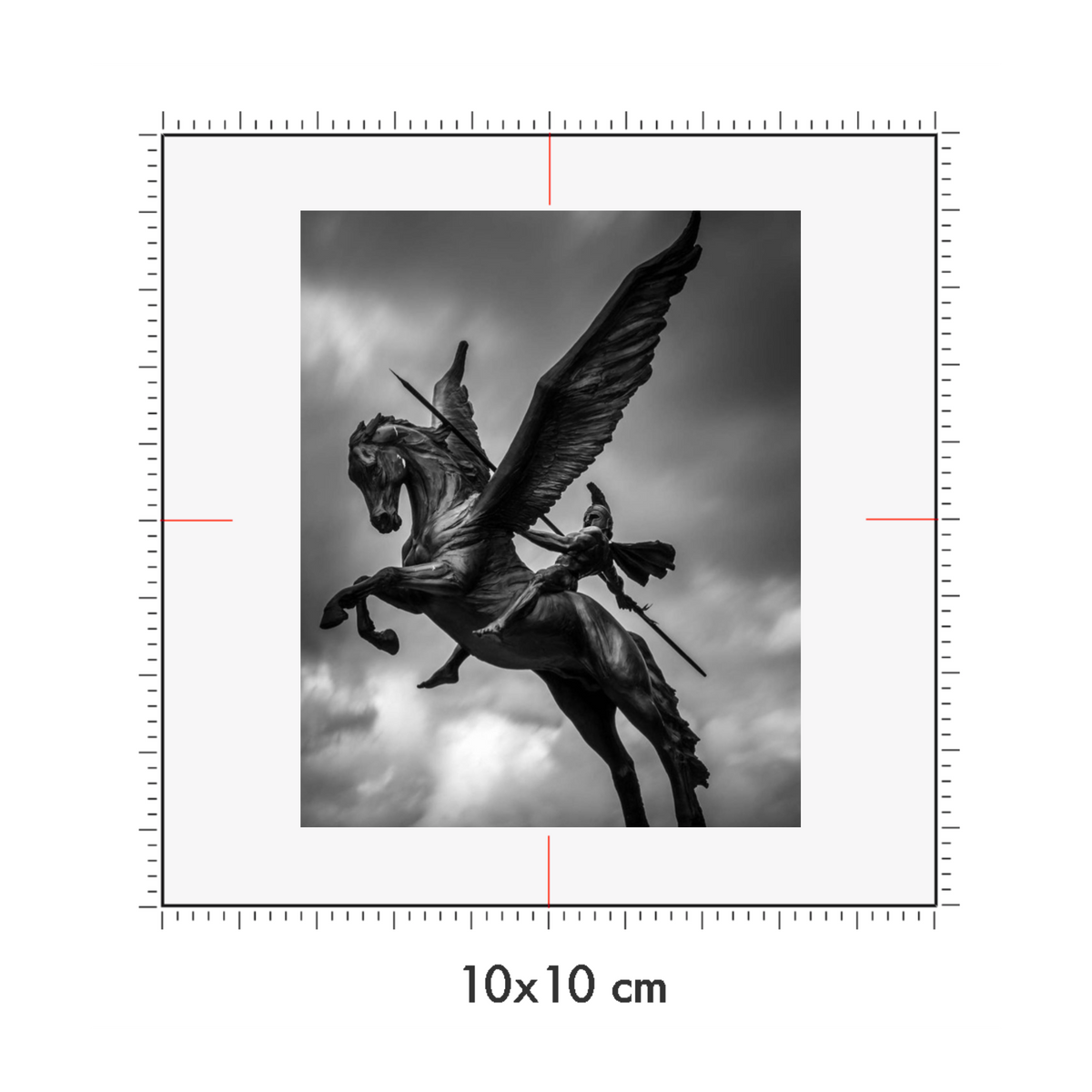 10 x 10 cm