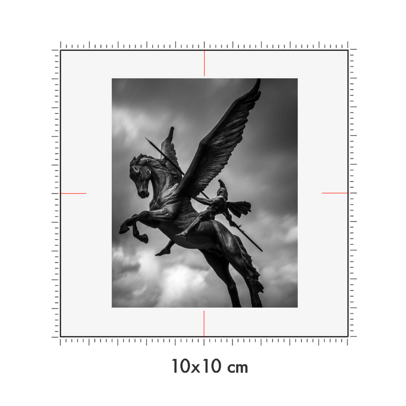 10 x 10 cm