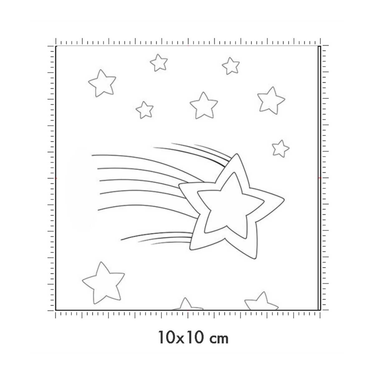 10 x 10 cm