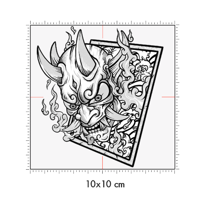 10 x 10 cm