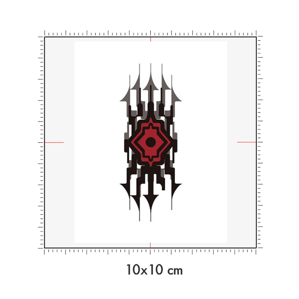 10 x 10 cm