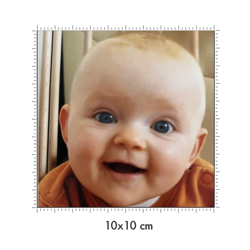10 x 10 cm