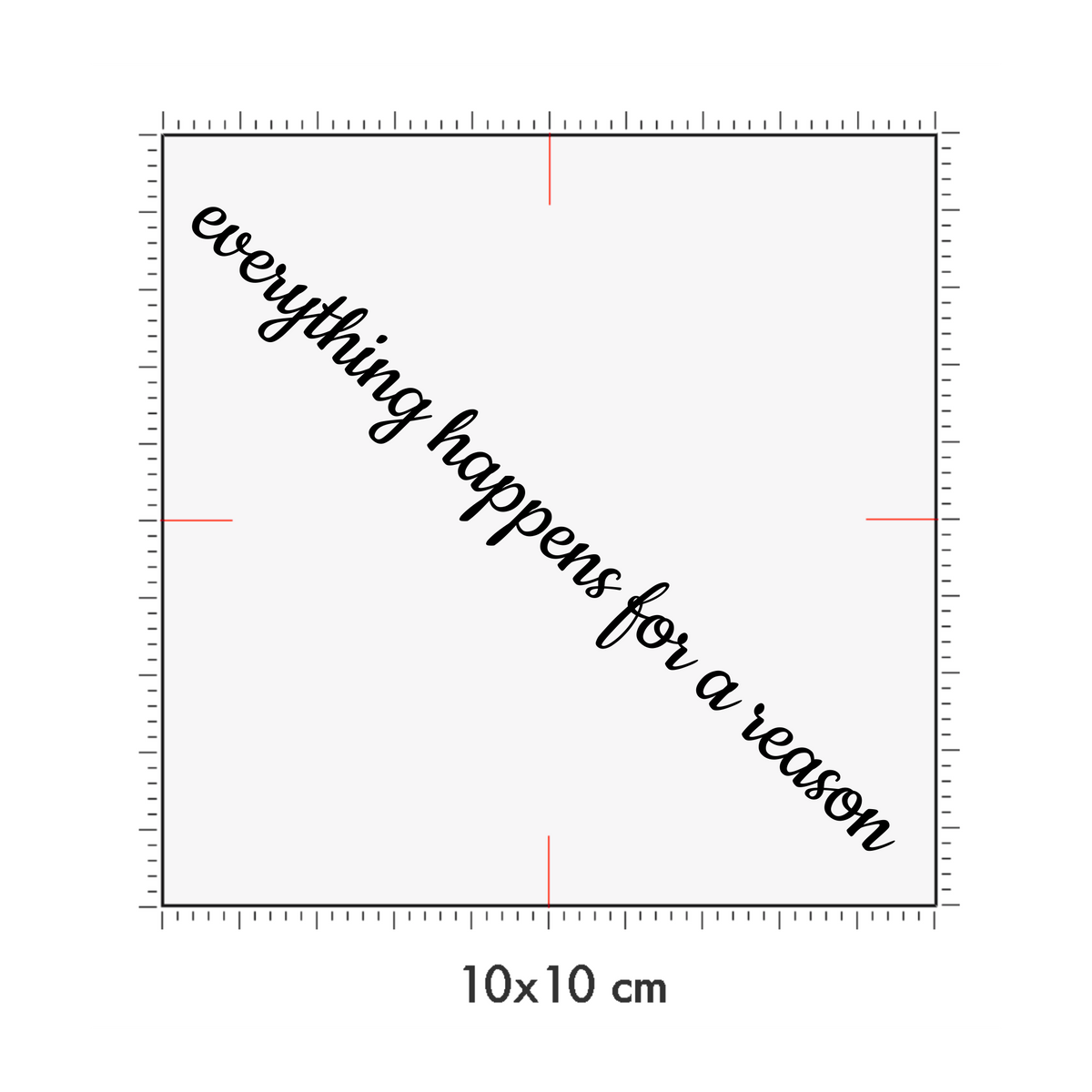 10 x 10 cm