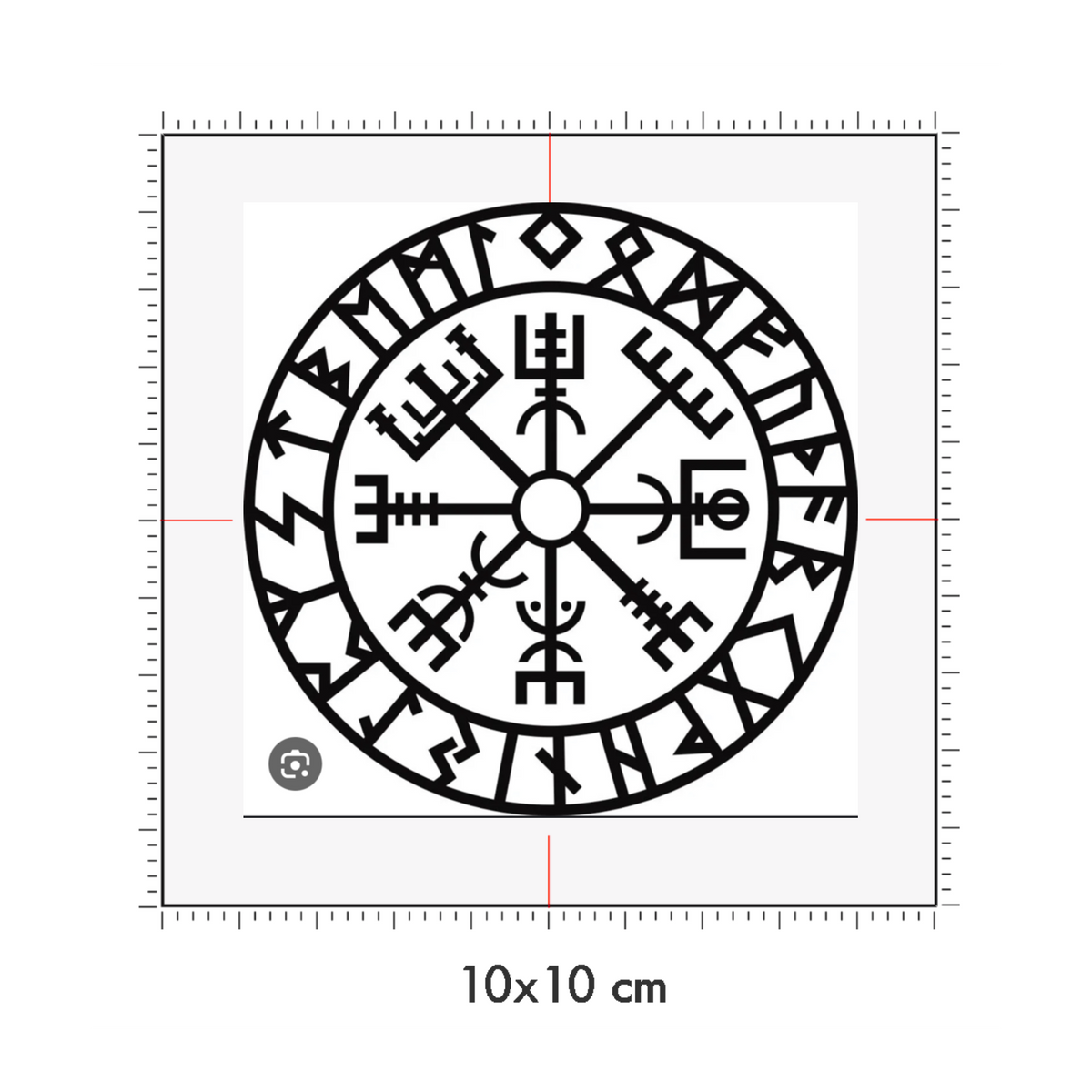 10 x 10 cm