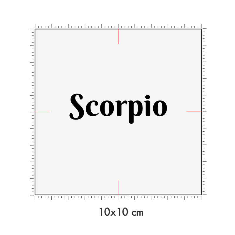 10 x 10 cm