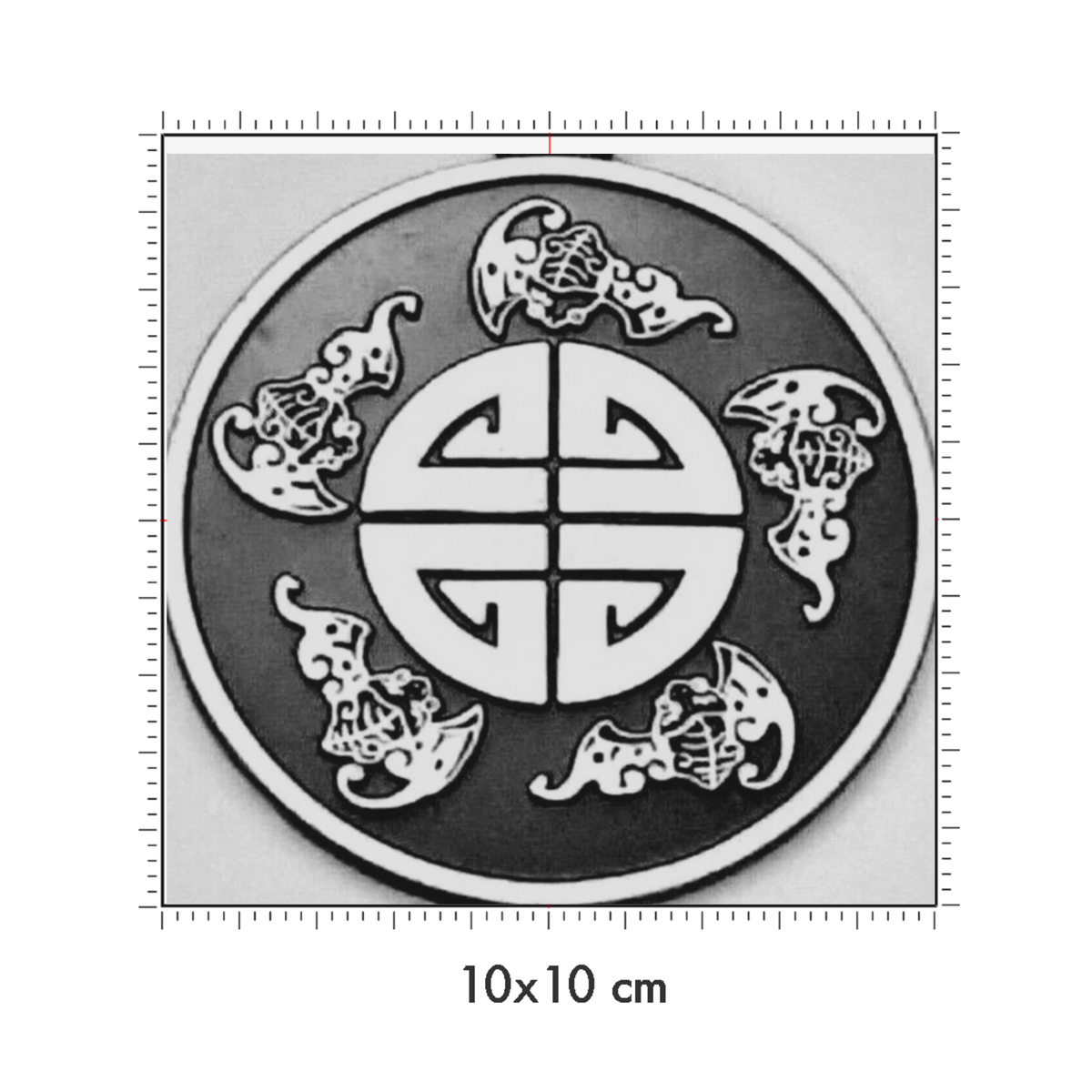 10 x 10 cm