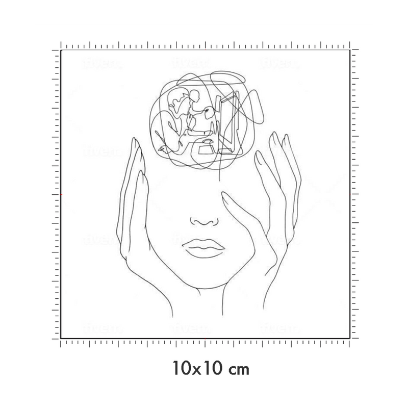 10 x 10 cm