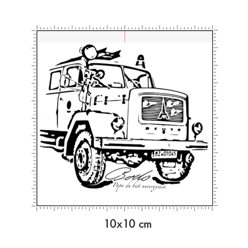 10 x 10 cm