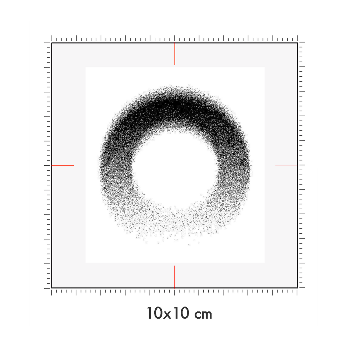 10 x 10 cm