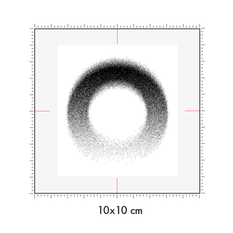 10 x 10 cm
