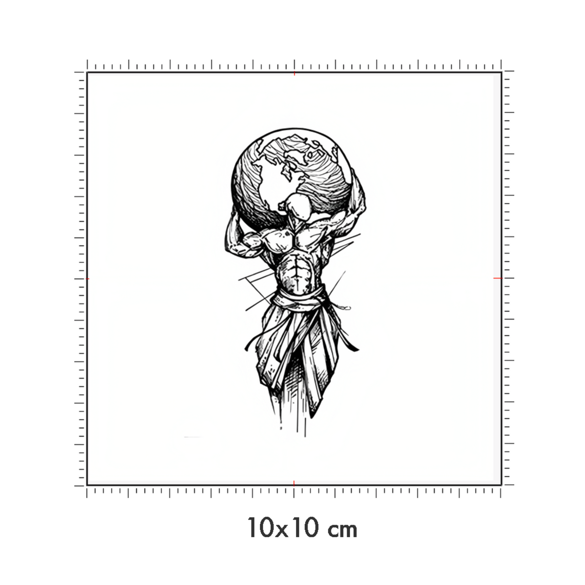 10 x 10 cm