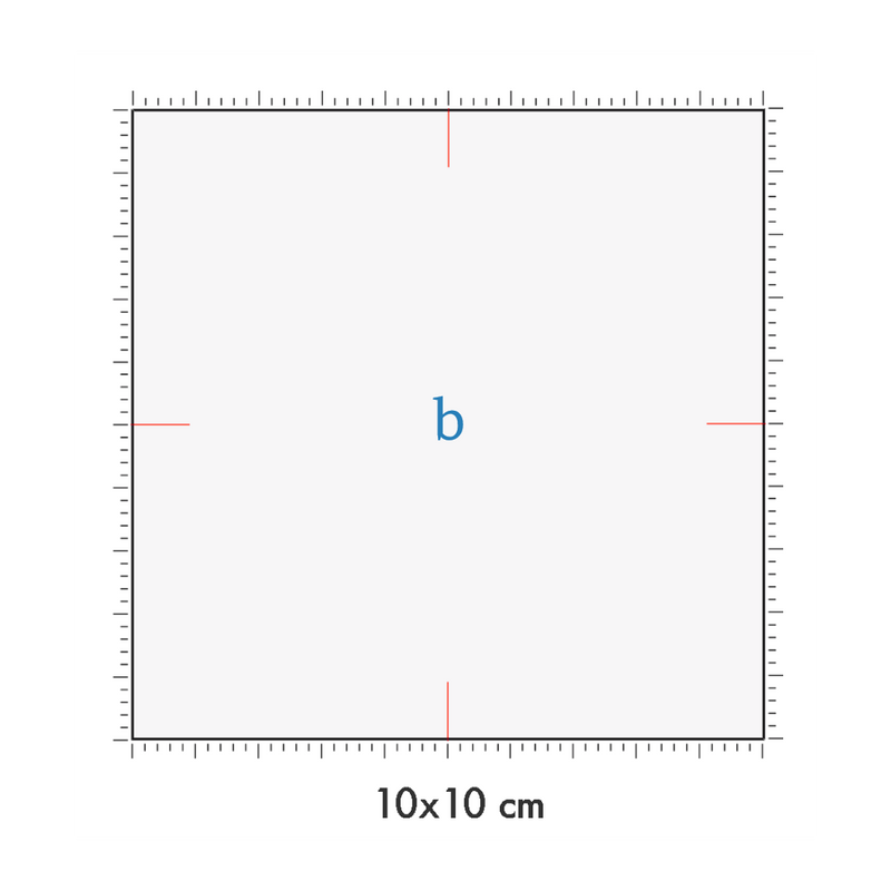 10 x 10 cm