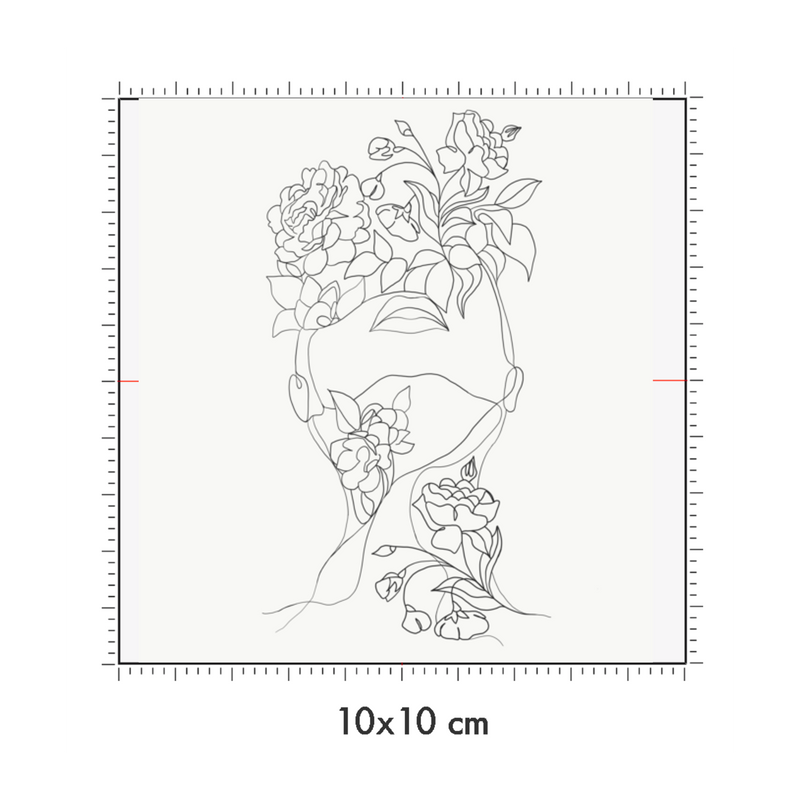 10 x 10 cm