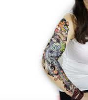 tatouage temporaire carpe japonais yakuza bras